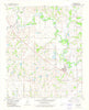 Alex Oklahoma Historical topographic map, 1:24000 scale, 7.5 X 7.5 Minute, Year 1981