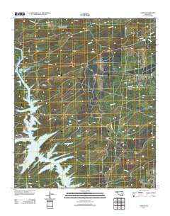 Alikchi Oklahoma Historical topographic map, 1:24000 scale, 7.5 X 7.5 Minute, Year 2012