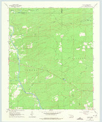 Alikchi Oklahoma Historical topographic map, 1:24000 scale, 7.5 X 7.5 Minute, Year 1962