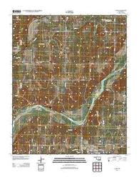 Allen Oklahoma Historical topographic map, 1:24000 scale, 7.5 X 7.5 Minute, Year 2012