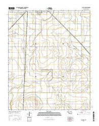 Altus SE Oklahoma Current topographic map, 1:24000 scale, 7.5 X 7.5 Minute, Year 2016