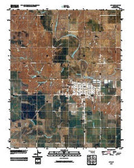 Alva Oklahoma Historical topographic map, 1:24000 scale, 7.5 X 7.5 Minute, Year 2009