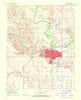 Alva Oklahoma Historical topographic map, 1:24000 scale, 7.5 X 7.5 Minute, Year 1969