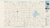 Alva Oklahoma Historical topographic map, 1:100000 scale, 30 X 60 Minute, Year 1985