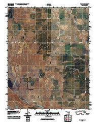 Alva NW Oklahoma Historical topographic map, 1:24000 scale, 7.5 X 7.5 Minute, Year 2010