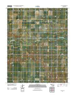 Alva SE Oklahoma Historical topographic map, 1:24000 scale, 7.5 X 7.5 Minute, Year 2012
