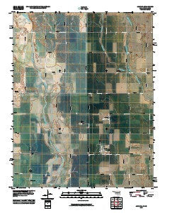 Amorita Oklahoma Historical topographic map, 1:24000 scale, 7.5 X 7.5 Minute, Year 2010