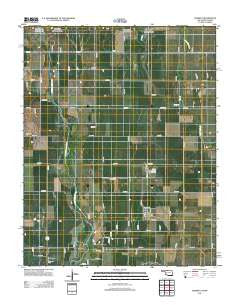 Amorita Oklahoma Historical topographic map, 1:24000 scale, 7.5 X 7.5 Minute, Year 2012