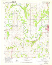 Anadarko West Oklahoma Historical topographic map, 1:24000 scale, 7.5 X 7.5 Minute, Year 1979