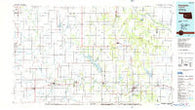 Anadarko Oklahoma Historical topographic map, 1:100000 scale, 30 X 60 Minute, Year 1986