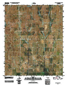Anadarko NE Oklahoma Historical topographic map, 1:24000 scale, 7.5 X 7.5 Minute, Year 2009
