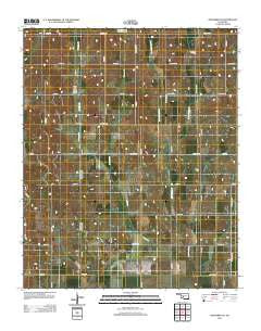 Anadarko NE Oklahoma Historical topographic map, 1:24000 scale, 7.5 X 7.5 Minute, Year 2012