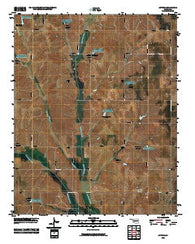 Anthon Oklahoma Historical topographic map, 1:24000 scale, 7.5 X 7.5 Minute, Year 2010