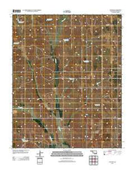 Anthon Oklahoma Historical topographic map, 1:24000 scale, 7.5 X 7.5 Minute, Year 2012