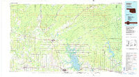 Antlers Oklahoma Historical topographic map, 1:100000 scale, 30 X 60 Minute, Year 1985