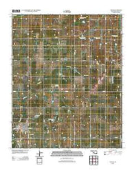 Apache Oklahoma Historical topographic map, 1:24000 scale, 7.5 X 7.5 Minute, Year 2012