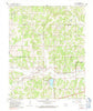 Arcadia Oklahoma Historical topographic map, 1:24000 scale, 7.5 X 7.5 Minute, Year 1966