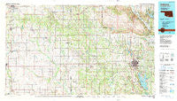 Ardmore Oklahoma Historical topographic map, 1:100000 scale, 30 X 60 Minute, Year 1986
