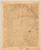Ardmore Oklahoma Historical topographic map, 1:125000 scale, 30 X 30 Minute, Year 1901