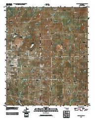 Ardmore East Oklahoma Historical topographic map, 1:24000 scale, 7.5 X 7.5 Minute, Year 2009