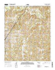 Ardmore East Oklahoma Current topographic map, 1:24000 scale, 7.5 X 7.5 Minute, Year 2016