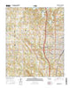 Ardmore West Oklahoma Current topographic map, 1:24000 scale, 7.5 X 7.5 Minute, Year 2016