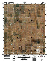 Arnett Oklahoma Historical topographic map, 1:24000 scale, 7.5 X 7.5 Minute, Year 2010