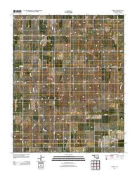 Arnett Oklahoma Historical topographic map, 1:24000 scale, 7.5 X 7.5 Minute, Year 2012