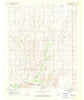 Arnett SE Oklahoma Historical topographic map, 1:24000 scale, 7.5 X 7.5 Minute, Year 1970