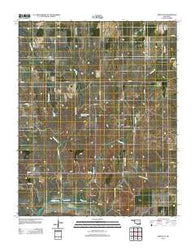 Arnett SE Oklahoma Historical topographic map, 1:24000 scale, 7.5 X 7.5 Minute, Year 2012