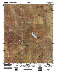 Arnett SW Oklahoma Historical topographic map, 1:24000 scale, 7.5 X 7.5 Minute, Year 2010