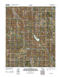 Arnett SW Oklahoma Historical topographic map, 1:24000 scale, 7.5 X 7.5 Minute, Year 2012