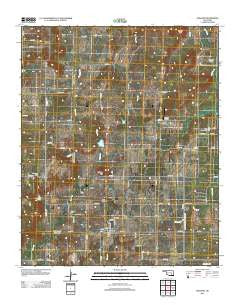 Ashland Oklahoma Historical topographic map, 1:24000 scale, 7.5 X 7.5 Minute, Year 2012