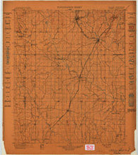 Atoka Oklahoma Historical topographic map, 1:125000 scale, 30 X 30 Minute, Year 1899