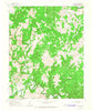 Avant NW Oklahoma Historical topographic map, 1:24000 scale, 7.5 X 7.5 Minute, Year 1966