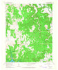 Avant SW Oklahoma Historical topographic map, 1:24000 scale, 7.5 X 7.5 Minute, Year 1966