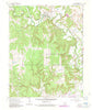 Avant Oklahoma Historical topographic map, 1:24000 scale, 7.5 X 7.5 Minute, Year 1966