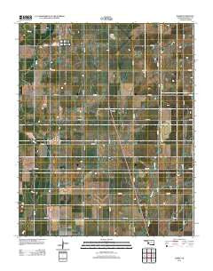 Babbs Oklahoma Historical topographic map, 1:24000 scale, 7.5 X 7.5 Minute, Year 2012