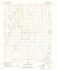 Balko Oklahoma Historical topographic map, 1:24000 scale, 7.5 X 7.5 Minute, Year 1973