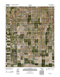 Balko SW Oklahoma Historical topographic map, 1:24000 scale, 7.5 X 7.5 Minute, Year 2012