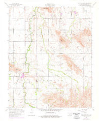 Bally Mountain Oklahoma Historical topographic map, 1:24000 scale, 7.5 X 7.5 Minute, Year 1956