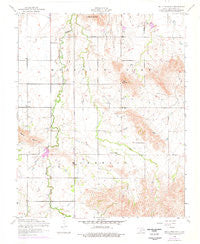 Bally Mountain Oklahoma Historical topographic map, 1:24000 scale, 7.5 X 7.5 Minute, Year 1956
