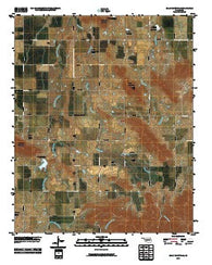 Bally Mountain Oklahoma Historical topographic map, 1:24000 scale, 7.5 X 7.5 Minute, Year 2010
