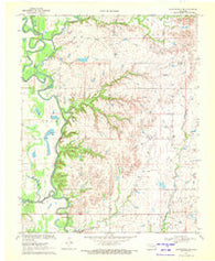 Bartlesville SE Oklahoma Historical topographic map, 1:24000 scale, 7.5 X 7.5 Minute, Year 1970