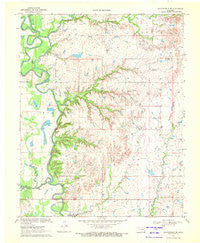 Bartlesville SE Oklahoma Historical topographic map, 1:24000 scale, 7.5 X 7.5 Minute, Year 1970