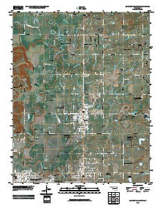 Bartlesville North Oklahoma Historical topographic map, 1:24000 scale, 7.5 X 7.5 Minute, Year 2010