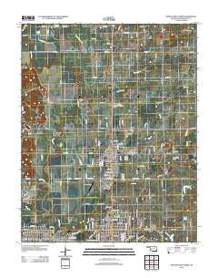 Bartlesville North Oklahoma Historical topographic map, 1:24000 scale, 7.5 X 7.5 Minute, Year 2012