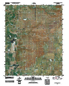 Bartlesville SE Oklahoma Historical topographic map, 1:24000 scale, 7.5 X 7.5 Minute, Year 2010