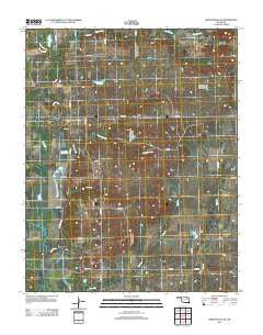 Bartlesville SE Oklahoma Historical topographic map, 1:24000 scale, 7.5 X 7.5 Minute, Year 2012
