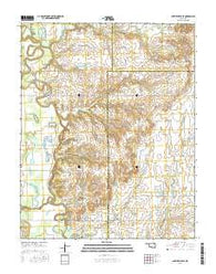 Bartlesville SE Oklahoma Current topographic map, 1:24000 scale, 7.5 X 7.5 Minute, Year 2016